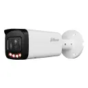 Tubular IP 2M H265 FULL COLOR WDR Iluminación Dual LED60m/IR60m 2.7-13.5mm IP67 PoE AUDIO MIC E/S AI
