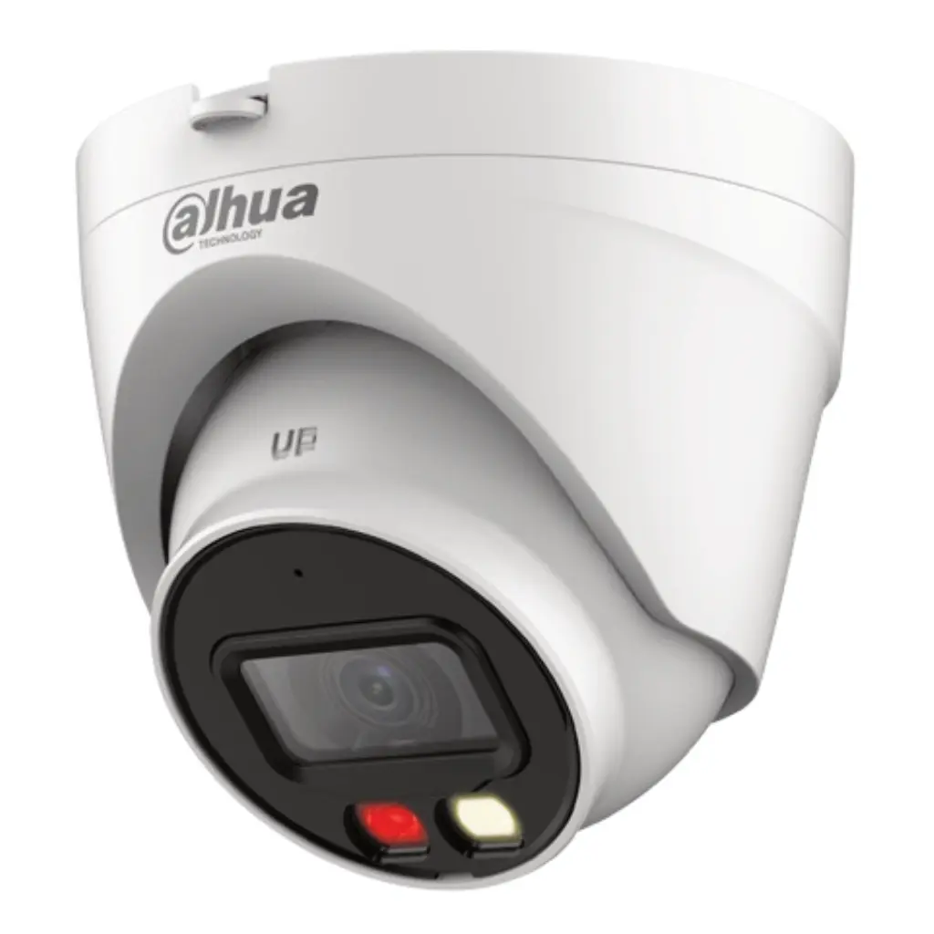 Dahua Lite - MiniDomo IP H265 4M WDR Iluminación Dual LED30m/IR30m 2.8mm IP67 PoE MIC AI (detección humana)