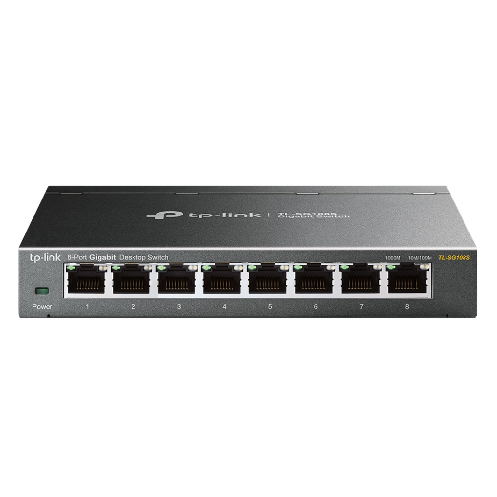 Switch de sobremesa con 8 puertos Gigabit