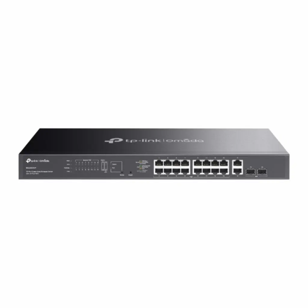 Switch Omada Easy Managed 20 Puertos Gigabit con 16 Puertos PoE+
