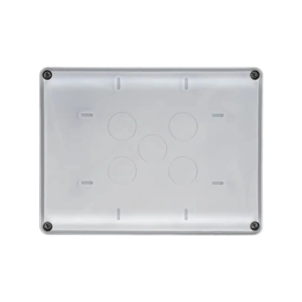Caja de superficie IP65 transparente para alojamiento de módulos serie ENEA (pack 5 un)