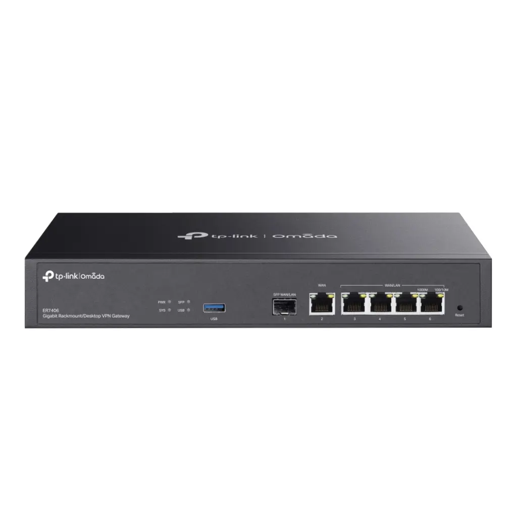 Router VPN gigabit multi-wan OMADA SFP RACK