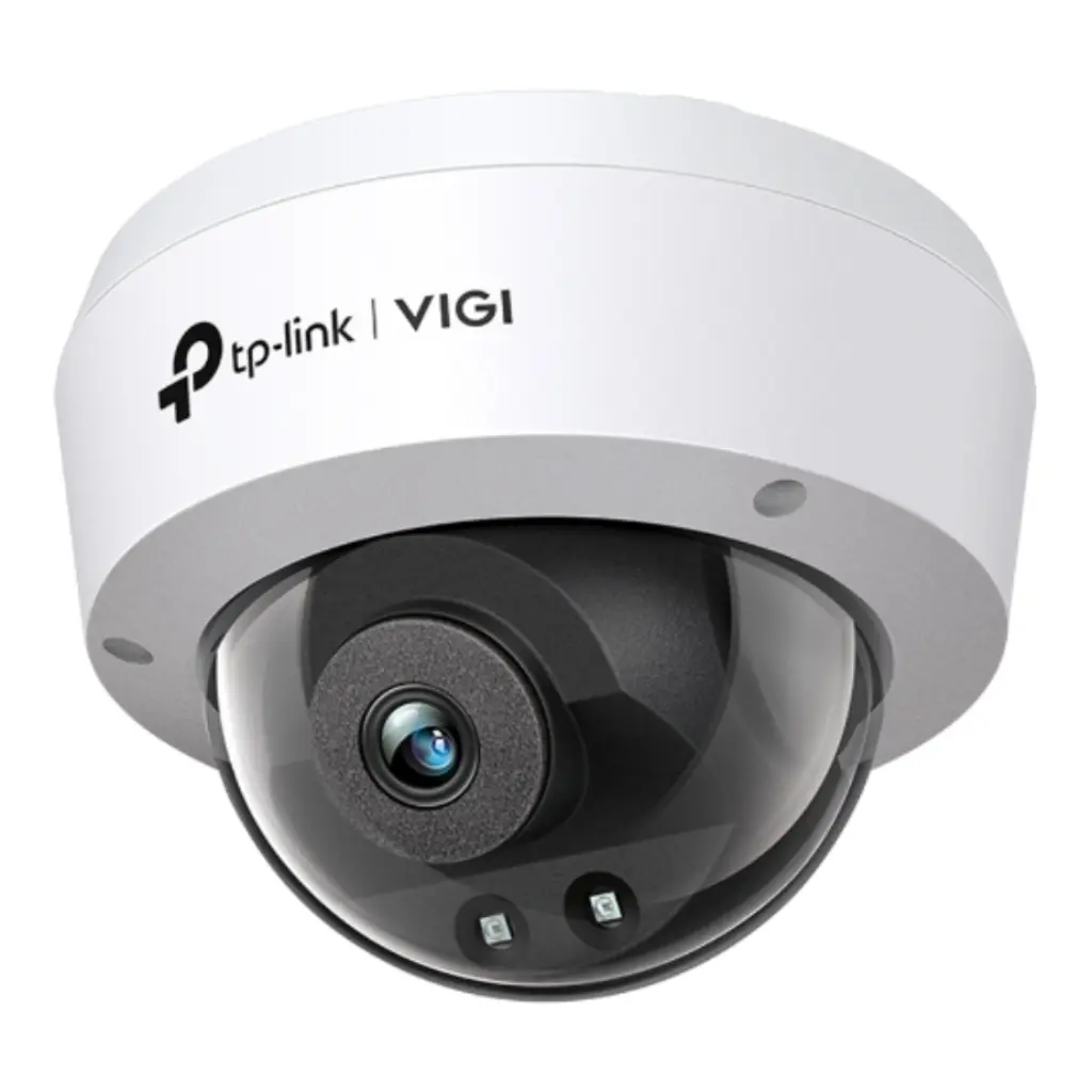 Cámara domo VIGI 4MP H265+ lente 4mm IR IK10 IA