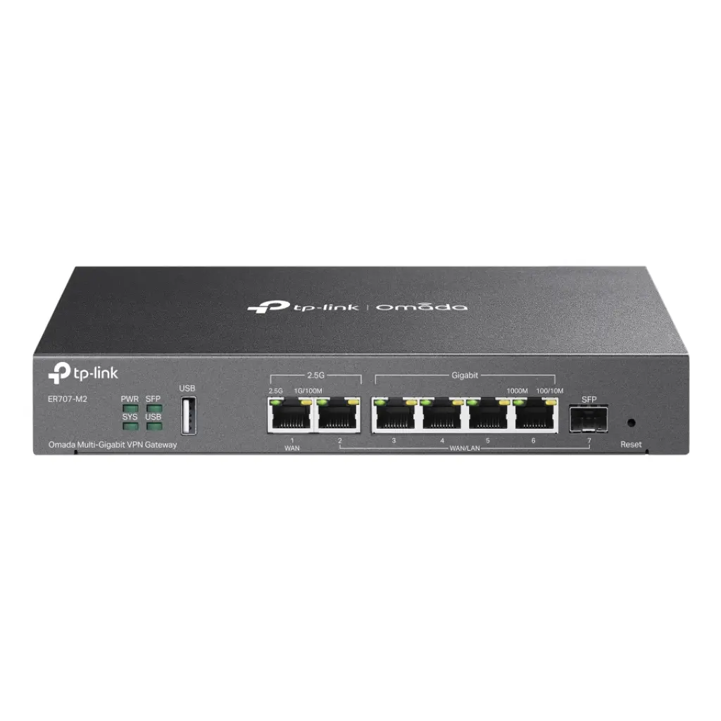 Router VPN Gigabit Multi-WAN OMADA con 2 Puertos 2.5G