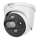 Domo Térmico IP DUAL 256x192 3.5mm + 4M 4mm IP67 12-24Vdc PoE AUDIO E/S