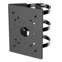 Adaptador a poste para PFBx PFAx Color Negro