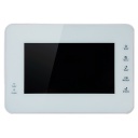 Monitor Interior 7&quot; de Superficie para Videoportero IP SD 4GB 8E Alarma Blanco