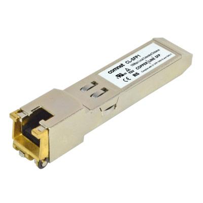 Module SFP Ethernet simple canal sur UTP / Coax 305m / 610m 100Mbps