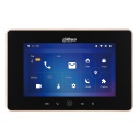 Monitor Interior 7" de Superficie para Videoportero IP WiFi PoE SD 6E 1S Alarma Negro