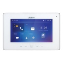 Monitor Interior 7&quot; de Superficie para Videoportero IP WIFI PoE SD 6E 1S Alarma Blanco