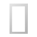 Marco Exterior para 2 módulos de Videoportero Dahua de la serie VTO4xxxF