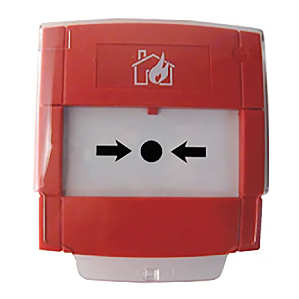 [M5A-RP02FF-N026-41] Pulsador de alarma analógico rearmable con aislador. Precio especial a partir de 10u