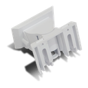 Soporte articulado para techo y pared para toda la gama de detectores XLINE.