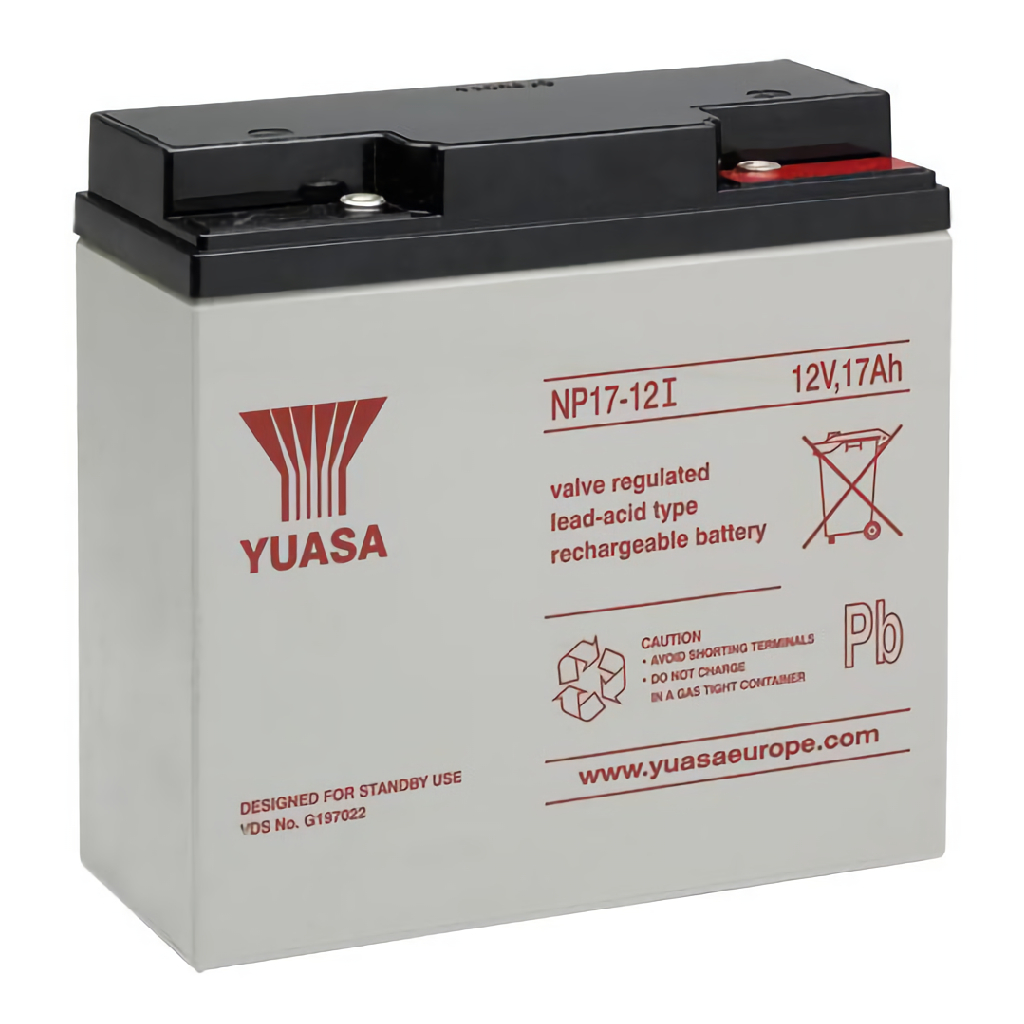 [PS-1217] Batería de 12V. Capacidad 17Ah. Conexión mediante tornillo M6