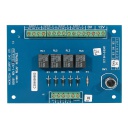 M?dulo de 4 rel?s para Galaxy Dimension. Caja pl?stica con tamper. Grado 3.