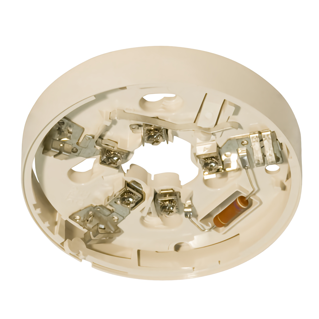 [B401R] Base estándar con resistencia de 470 Ohm para detectores convencionales de las series 400, 600 y 800