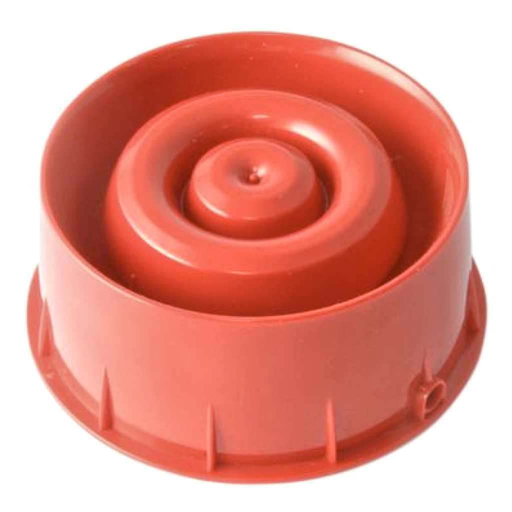 [NRX-WS-RR] Sirena vía radio con tecnología de Malla. Incluye 4 pilas CR123A. Color rojo