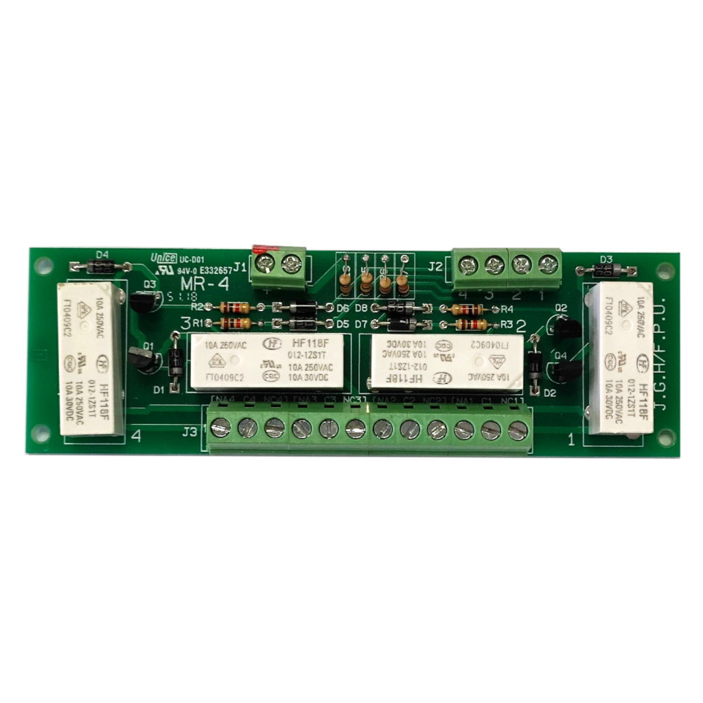 [MR4] Modulo 4 Reles para Receptor Via Radio