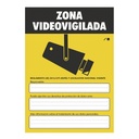 Placa para RGPD en PVC Genérica ESP Tamaño A4