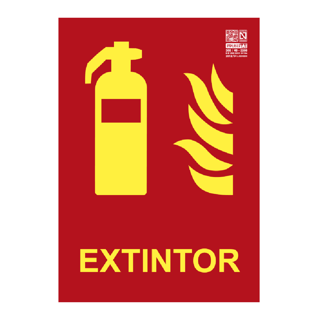 [EX229L-A4] Señal extintor Clase A 29,7x21cm