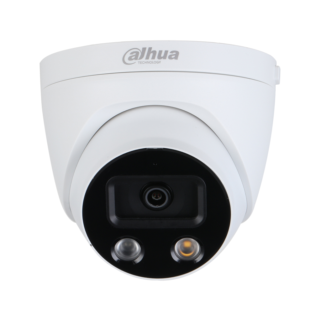 [IPC-HDW5541H-AS-PV] MiniDomo IP H265 AI 5M DN SMART WDR Starlight IR50m + LED LUZ BLANCA 2.8mm IP67 PoE SD AUDIO MIC E/S