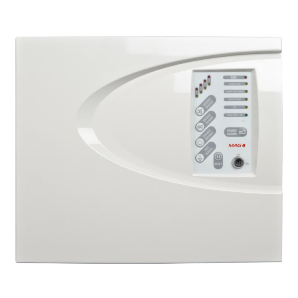 [MAG8P] Central de 8 zonas. Hasta 20 detectores por zona. Caja de plástico