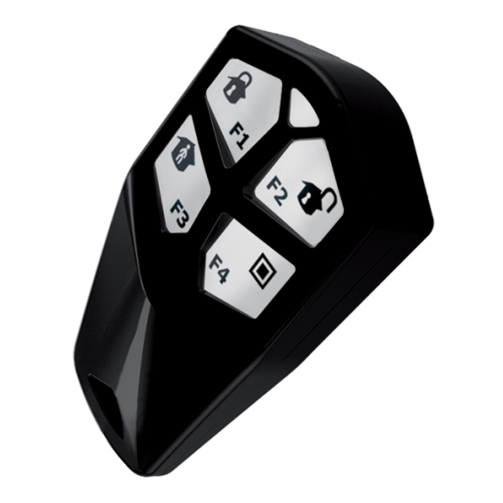 [AIR2-KFERGO-BL] Mando 4 botones config. Bidirec. 6 leds. Color Negro. Requiere pila CR2032 (inc.) Grado 2