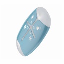 Mando 4 botones config. Diseño moderno. Bidirec. 6 leds. Color Azul. Req. pila CR2032 inc.Grado 2.