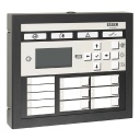 Panel repetidor para central FlexES. Display alfanumérico LCD de 6 x 20 caracteres. Teclas de x