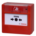 Pulsador alarma rearmable. Montaje superficie. Color rojo