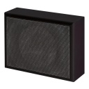 Altavoz para empotrar en pared color negro