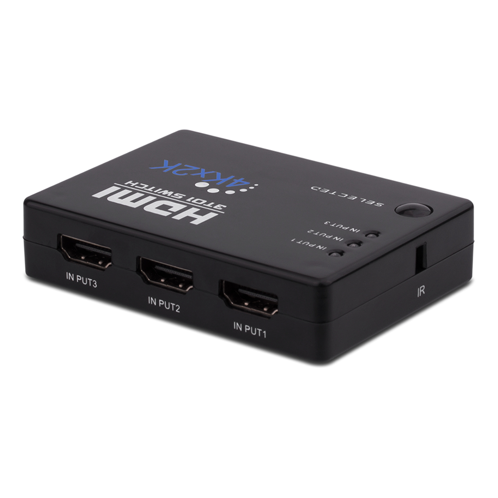 [PR-SW301(4K)] 3 To 1 HDMI Switcher