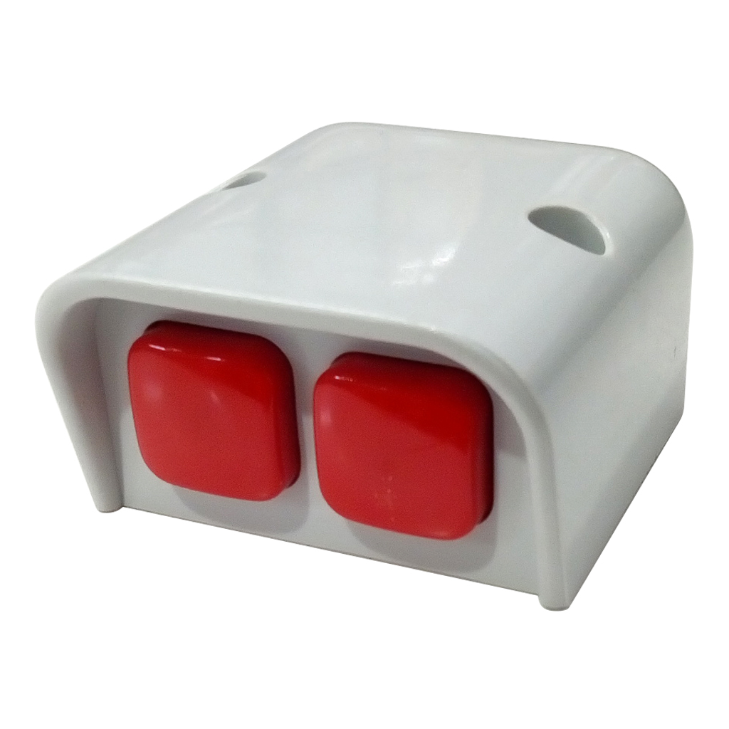 [C-105-PN] Doble pulsador NC de Pánico / Atraco ABS Normativa UNE-EN 50131 Grado 3