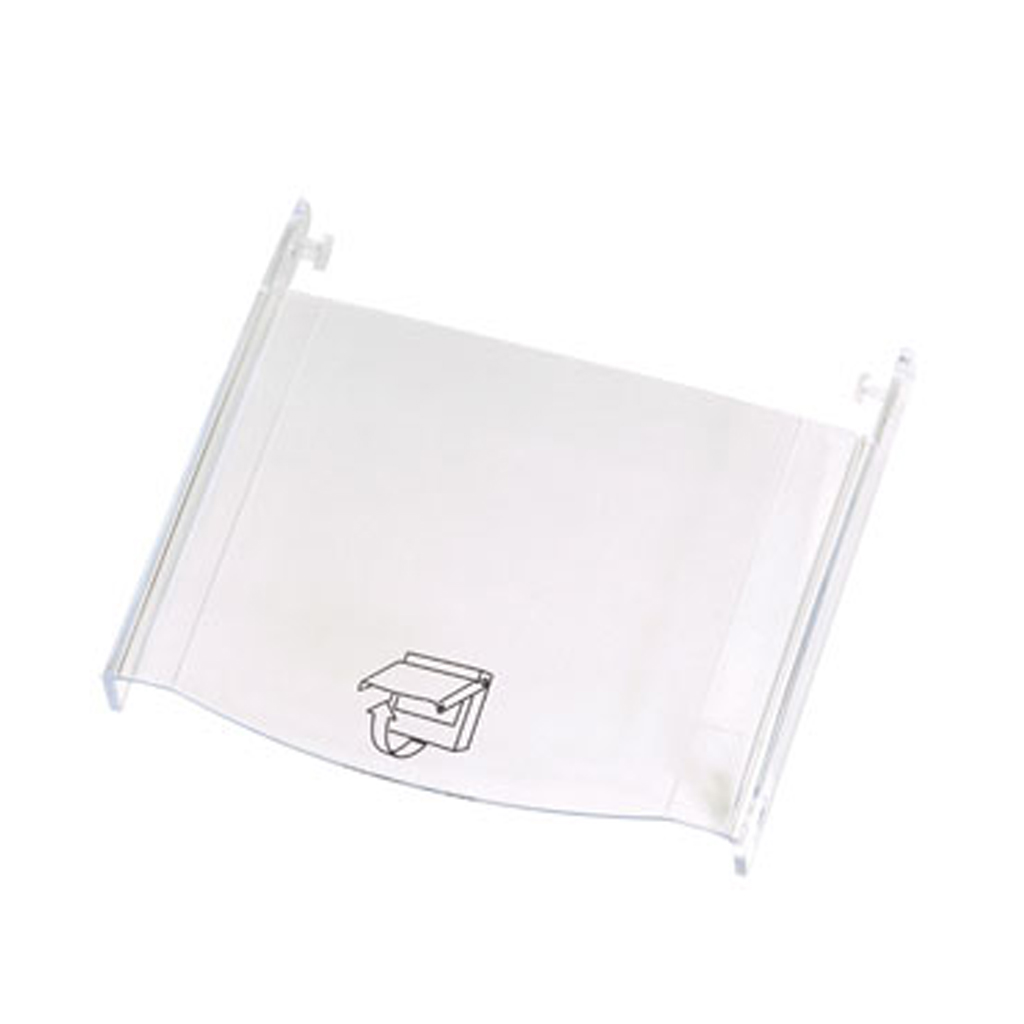 [FMC-FLAP-RW] Cubierta, transparente para pulsador. Pack de 5ud