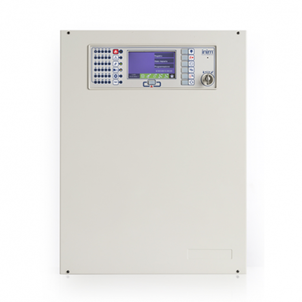 [PREVIDIA-C200LG] Central analógica de 2 lazos no ampliable de 240 puntos. Caja Grande con alimentador de 4A y baterías de 17Ah. Color gris