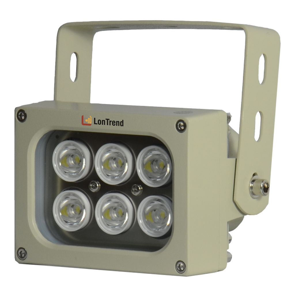 [LTIA07-W15-U] Foco de 6 LEDs luz blanca 15m 120º 220Vac IP66 Nema 4X