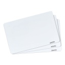 Tarjeta de proximidad PVC blanca 125Khz para lectores ATS. Pack de 10ud