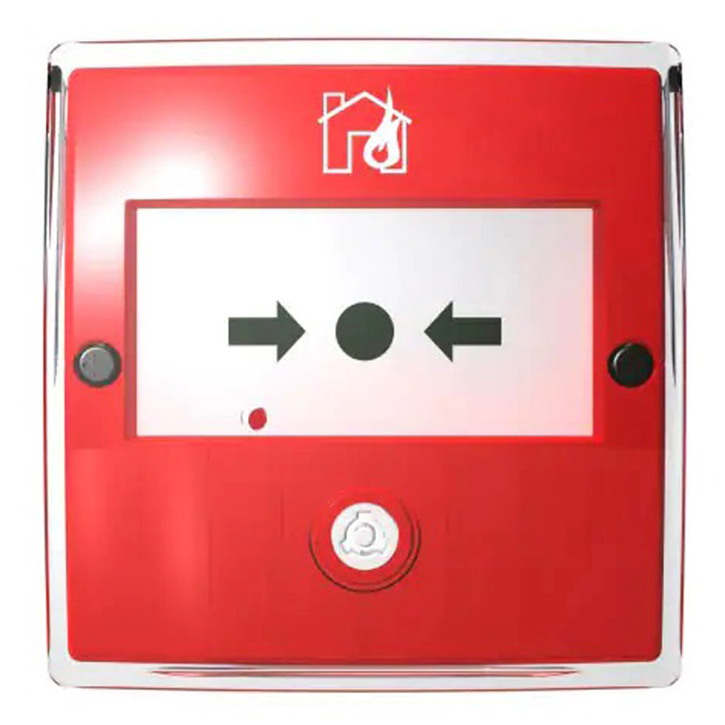 [PUL-VSN] Pulsador de alarma rearmable. Incluye modo resistencia 680 Ohms o Zener 5,1V