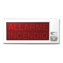 Placa óptica y acústica 293x130x75mm para Sistemas Analógicos Direccionables