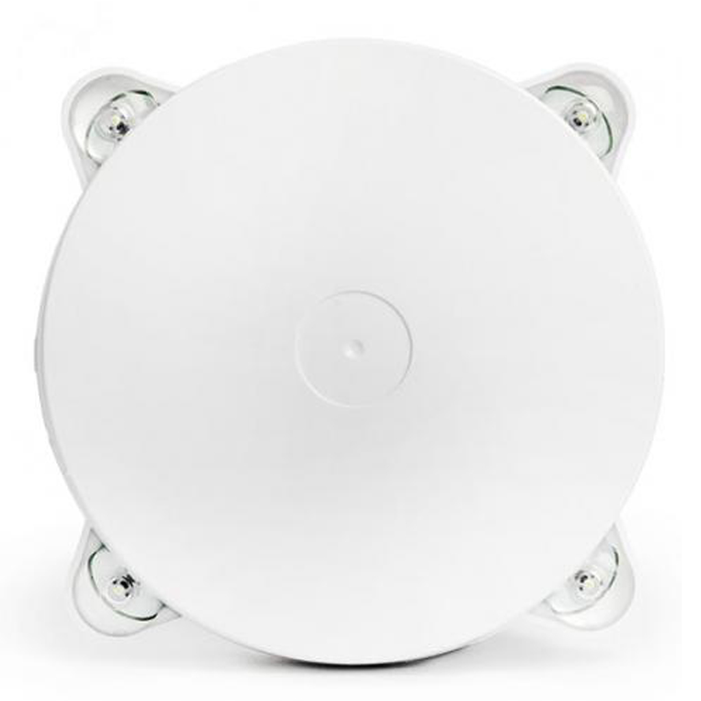 [ES1050] Sirena óptico-acústica anológica para techo con funciones vocales con direccionamiento. Color blanco