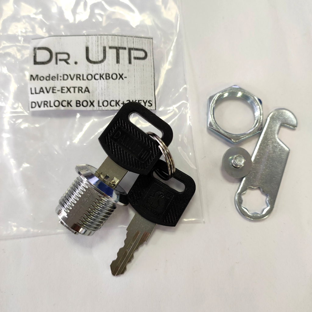 [DVRLOCKBOX-LLAVE-EXTRA] Llave de repuesto para DVRLOCKBOX