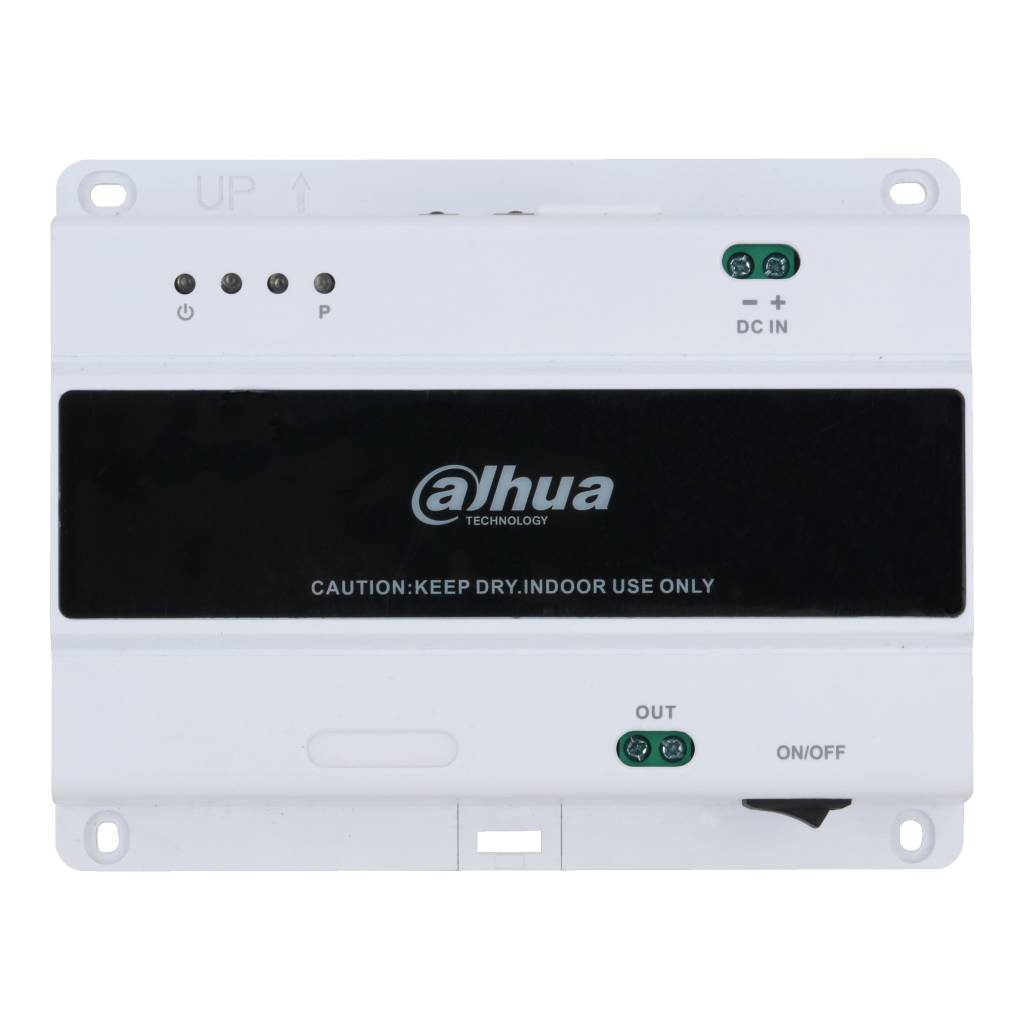[VTNS1001B-2] Switch 1 puerto 2-hilos para VTO Dahua, 48Vdc no incluye fuente