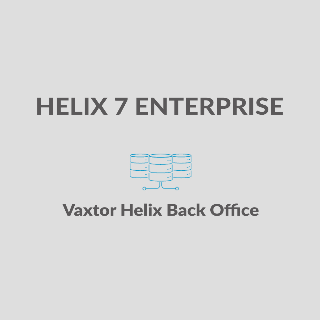 [HELIX-H7-ENT] Helix 7 Enterprise - Software de base de datos Back Office - más de 50 cámaras. Precio por cámara