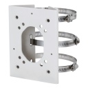 Adaptador a poste para cámaras Anticorrosión