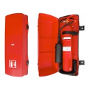 Armario modelo CO2 color rojo para extintor 5Kg