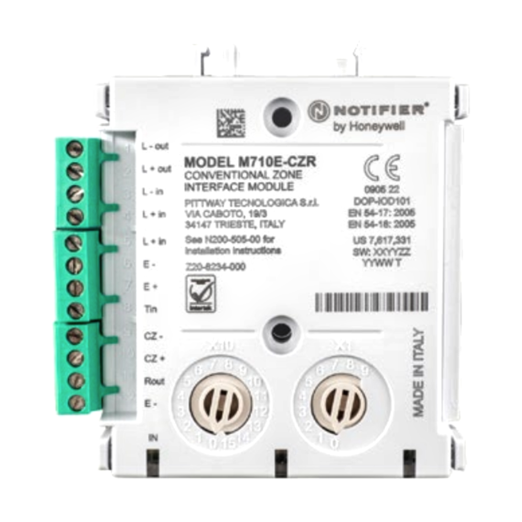 [M710E-CZR] Módulo monitor direccionable con 1 circuito de entrada supervisado con resistencia