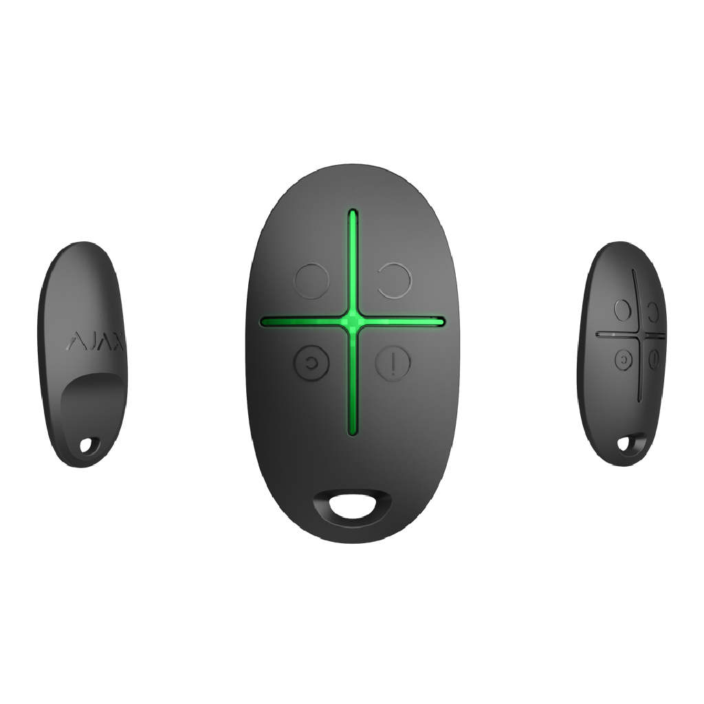 [6108.04.BL1] Ajax SpaceControl. Mando a distancia 4 botones inalámbrico. Color negro