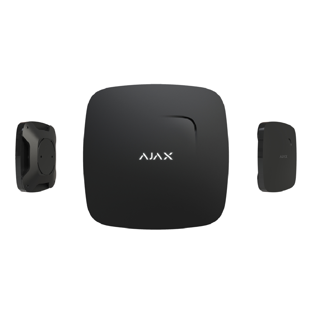 Ajax FireProtect Plus — Detector de humo (Negro)