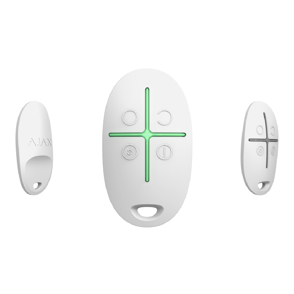 [SPACECONTROL-4B-WH] Ajax SpaceControl Jeweller. Mando a distancia 4 botones inalámbrico. Color blanco