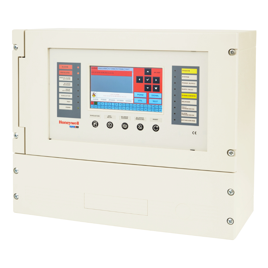 [MA-8000-02] Central analógica MAX 4 lazos ampliable a 8 lazos. Protocolo Morley 750mA